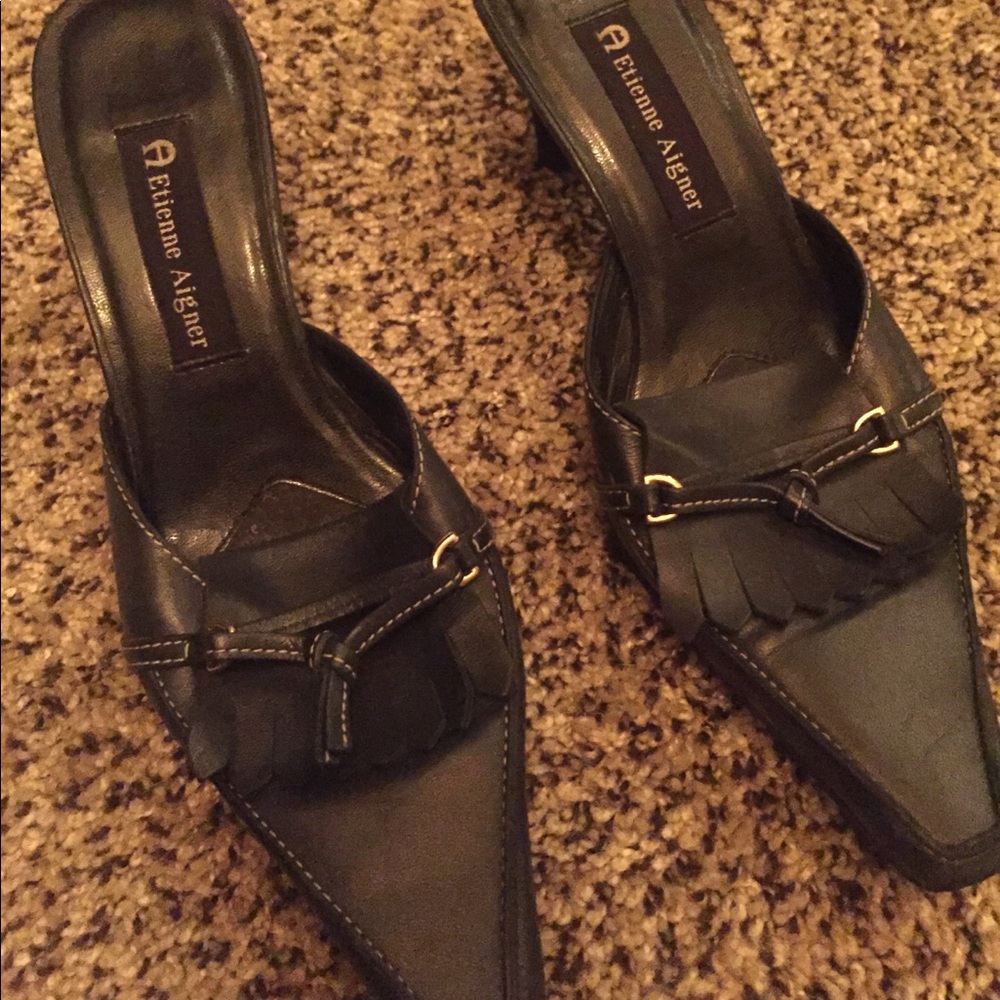 Navy shoes